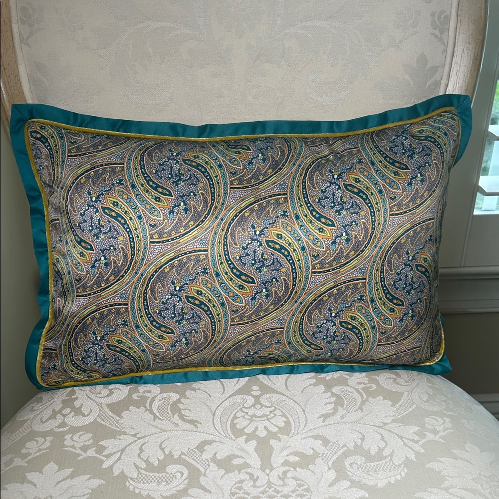 Liberty of London Paisley Throw Pillow